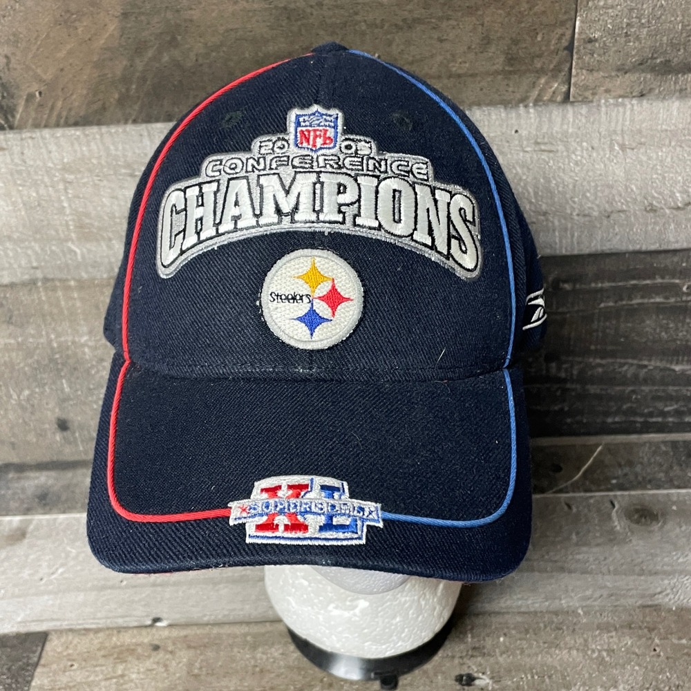Pittsburgh Steelers NFL 2006 AFC Conference Champions Super Bowl XL Hat Reebok
